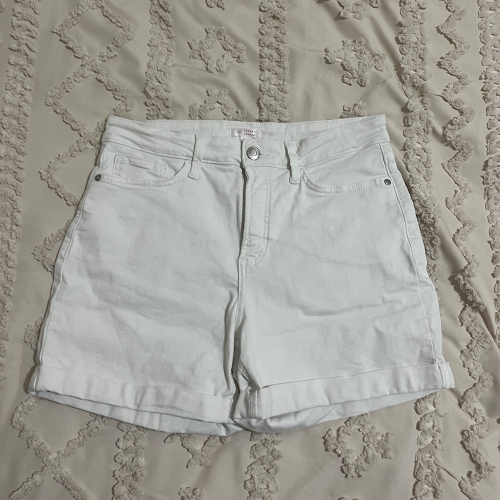 LC Lauren Conrad Light Jean Shorts